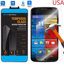 New Tempered Glass Protective Screen Protector Film Motorola Moto X Xt1056 1058 - £12.57 GBP