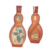 Vtg 70s Jim Beam Beams Choice Manet Au Cafe Collectible Bottle Kentucky Bourbon - $19.75