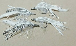 **2022**SteelHead/Salmon White/Silver Ghost , Size 1/0, Sold Per 6, Hot - £7.10 GBP