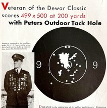 Peters Ammunition 1940s Advertisement Firearms Dewar Classic US Vance DWCC3 - £22.42 GBP