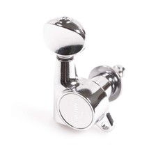 Genuine Gotoh MIJ SG381 3x3 Magnum Lock Tuners, Butterbean buttons Chrome - £79.28 GBP