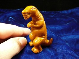 (Y-DIN-TY-704) Jasper T-REX Tyrannosaurus Dinosaur Gemstone Carving Figurine - $17.53