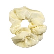 Ivory Cream Accessorie Scrunchie Hair Tie Hair Band Elastic Stretch Hand... - £12.05 GBP