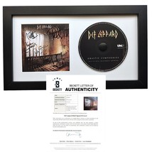 Def Leppard Signed CD Booklet Drastic Symphonies Beckett Joe Elliott Aut... - £232.99 GBP
