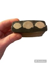 Vintage Change Sorter With magnet Faux Wood Side - £11.21 GBP