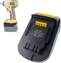Milwaukee To Dewalt Li-Ion Battery 20V Max Xr Converter With Mil18Dl Adapter For - £26.61 GBP