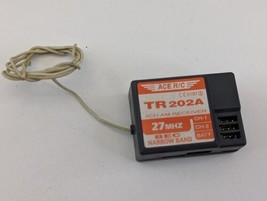 Ace RC receiver TR202a 27mhz AM GB4  NITRO CAR VINTAGE 1/10 SCALE - £14.45 GBP