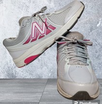 New Balance Womens 847 V2 WW847GR2 Gray Pink Running Shoes Sneakers Size 11 - $29.02