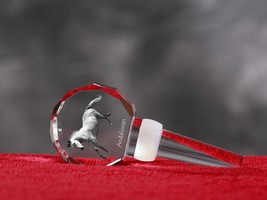 Andalusian, Crystal Wine Stopper with Horse, Wine and Horse Lovers, High... - $35.99