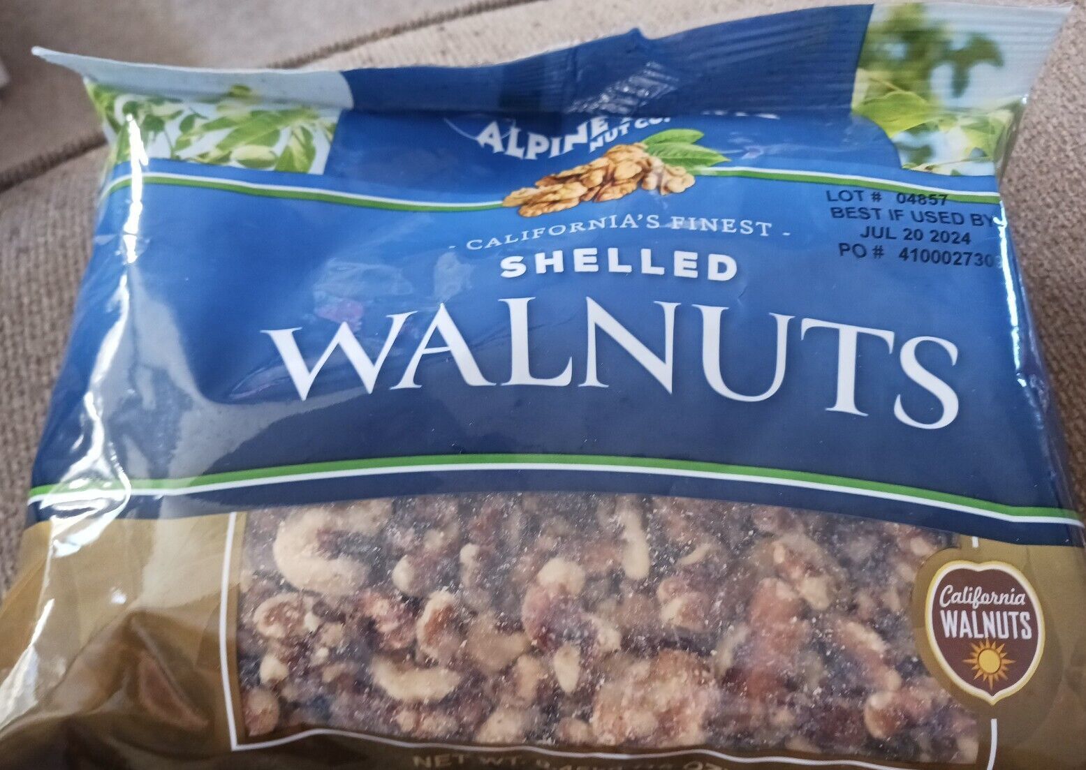 1 Lbs. Alpine Pacific Nut Company Shell Walnuts ( 1Lb Pack) - $8.91