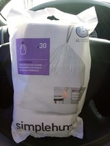 Simplehuman 6L Custom Fit Liners Code Size B Packs 1.6-Gallon X-Strong LOT OF 3 - £16.73 GBP