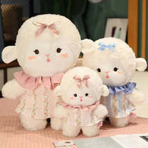 Cute Cartoon Lamb Doll Plush Toy Soft Stuffed Alpaca Sleeping Pillow Gra... - $5.79+