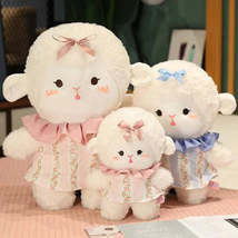 Cute Cartoon Lamb Doll Plush Toy Soft Stuffed Alpaca Sleeping Pillow Grabbing Ma - $5.79+