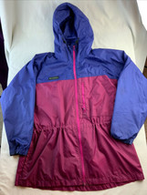 Columbia Sportswear Lightweight Jacket Women’s L Windbreaker Hooded Nylo... - $20.76