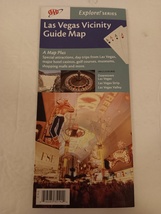 AAA Folded Map Explore! Series Las Vegas Nevada Vicinity Guide Map 2006 ... - $14.99