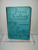 Jesus Calling Teal Leathersoft  Enjoying Peace In His Presence By Sarah ... - £4.55 GBP