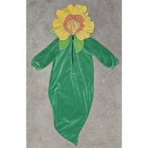 Babystyle Sunflower Bunting Halloween Costume Baby 0-6 Months Green Yellow - £14.25 GBP
