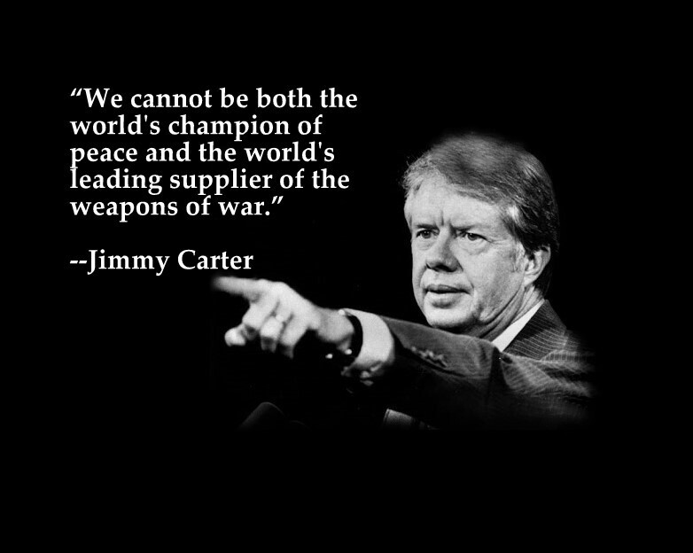 JIMMY CARTER &quot;CHAMPION OF PEACE...&quot; QUOTE PHOTO IN ALL SIZES  - $8.70+