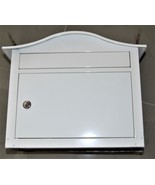 Architectural Mailboxes Saratoga Wall Mount Metal Mailbox w/Keys Powder ... - £33.81 GBP