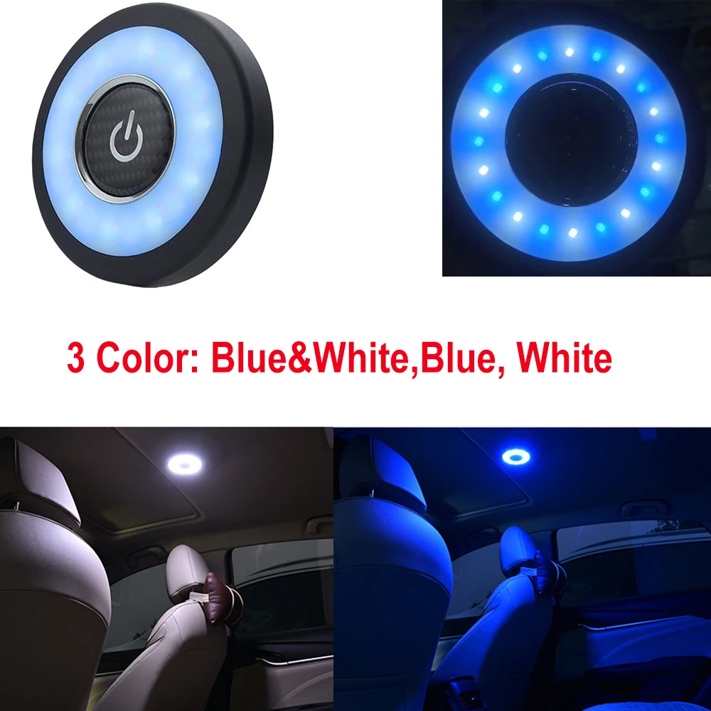 Magnet Universal Car Roof Light Touch Dimmable USB Charging LED Night Lamp for K - £143.06 GBP