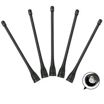 5Pcs Uhf Antenna Mx For Icom Ic-F21S Ic-F21 Ic-F30Gt Ic-F43Gt Ic-F3 Ic-F4 Radio - $20.89