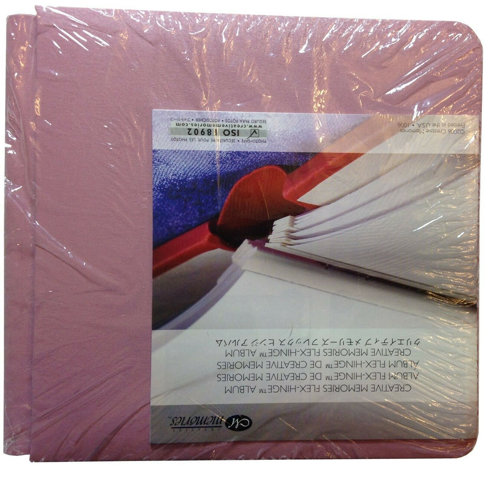 Creative Memories 7x7 Light Pink Scrapbook Album NEW  - $14.95