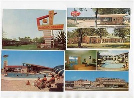 11 Motel Postcards Sahara Sands Rancho Grande Airliner Adobe Tally Ho Rock Court - £22.15 GBP