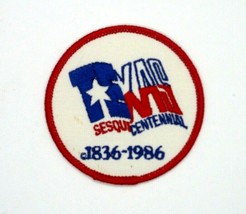 Texas Sesqui Centennial 1836-1986 Patch - £5.30 GBP