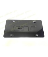 3D Black GT Emblem Badge Black Aluminum Metal Vanity Front License Plate... - $42.17 CAD
