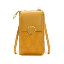 Fashion Designer Small Shoulder Phone Bag Women&#39;s Pu Leather Female Mini Crossbo - £20.56 GBP