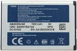 OEM Samsung Intensity II 2 U460 Cell Phone Battery AB46365UGZ Replacement 1000 - £2.93 GBP
