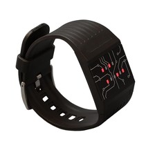Binary Wrist Watch for Professionals with LED - A - £87.99 GBP