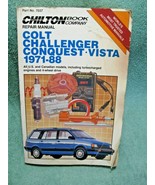 CHILTON #7037 DODGE COLT-CHALLENGER-CONQUEST-VISTA 1971-88 Service/Repai... - $10.95