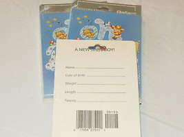 Gallant Greetings 3 packs of 8 Birth Announcements &quot;Oh Boy!&quot;  baby cards# - $19.79