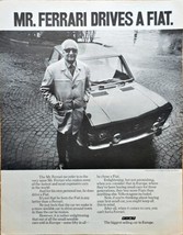 FIAT European Small Car - France - Italy - Sweden - 1971 Vintage Print Ad - $203.53 MXN