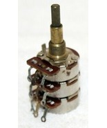 Clarostat ? 1377426 01073472 Guitar Amp Audio Rheostat 3 Gang Potentiometer - $748.61 MXN