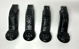 4pc Set Metal Decorative Replacement Feet for VINTAGE Gum Ball Machine S... - $24.70
