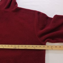 Champion Athleticwear Men's 1/4 Zip Red Cotton Blend Sweatshirt Hoodie Size L image 15