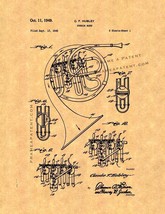 French Horn Patent Print - £6.28 GBP+