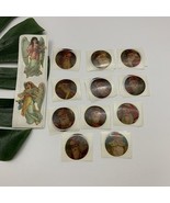 Vintage 80s Christmas Theme Sticker Lot Gifted Retro Angles Santa Tradit... - $291.15 MXN