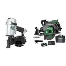 Metabo HPT Roofing Nailer, Pro-preferred Pneumatic Power Nailers, Ideal ... - $461.11 CAD