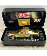 NASCAR 50th Anniversary 24k Gold Car #99 Jeff Burton - $98.95