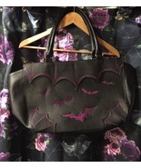 Banned Large Purple Bats Gothic Bag Purse Exc PO - £35.86 GBP