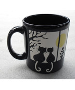 WAECHTERSBACH "Two Cats Looking Out of The Window" Collectible dark Blue... - $29.99