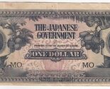 Japanese Government, One Dollar, 1942, Malaya, PM5, XF+-
show original t... - $8.42
