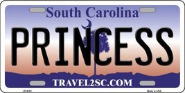 Princess South Carolina Novelty Metal License Plate LP-6281 - £14.90 GBP