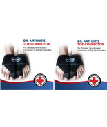 2 Dr. Arthritis Toe Straightener Foot Brace Adjustable Wrap Bunion Corre... - $25.97 CAD