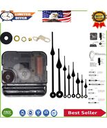 Hands Quartz DIY Clock Movement – Battery Powered Replacement Kit for Re... - $333.08 MXN