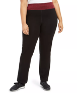 IDEOLOGY Plus Size Flex Stretch Cotton Bootcut Yoga Athletic Pants NWT 1X - £13.55 GBP