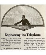 1916 AT&amp;T Telephone Company Engineering Advertisement Telegraph DWMYC3 - €8,53 EUR
